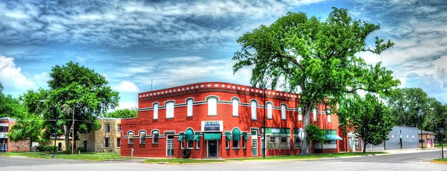 Iola's old downtown buildings